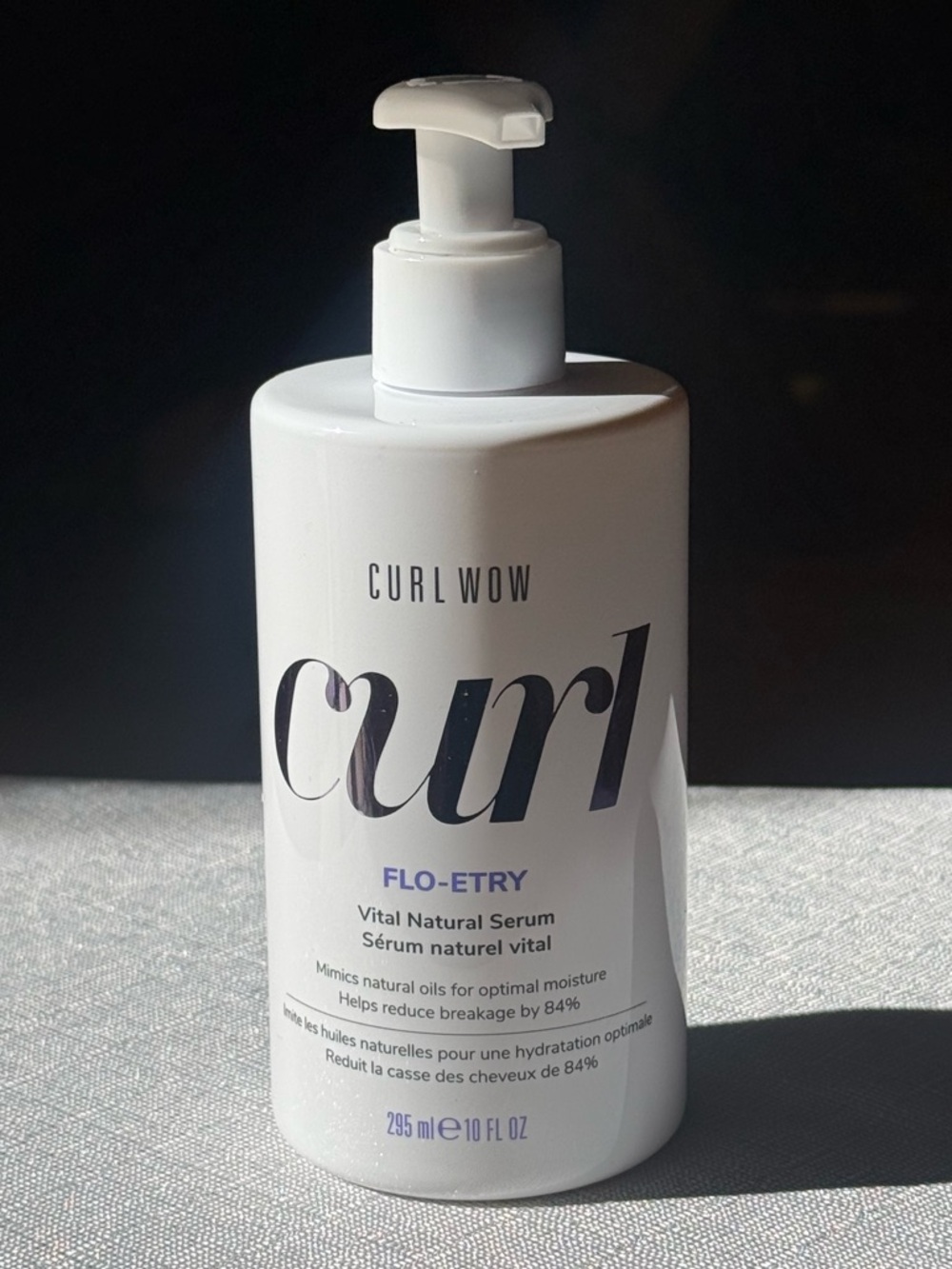 Curl Wow Flo-Etry Vital Natural Serum 10 oz Curl Styling Moisture Serum